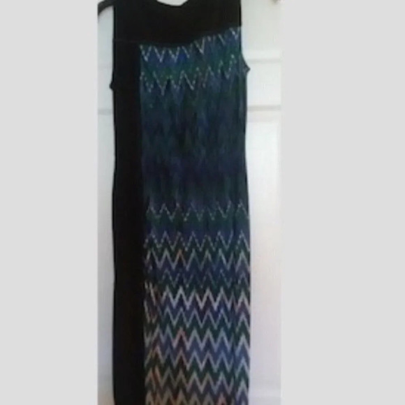 BCBG Max Azria  Chevron Print Shift Dress Sz XXS - Picture 3 of 4